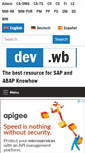 Mobile Screenshot of dev-workbench.com